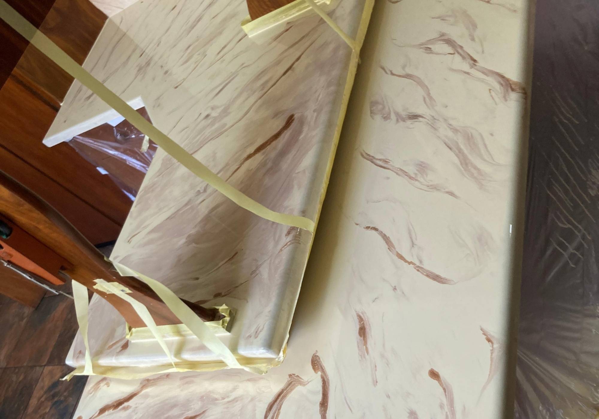 Epoxy flooring project example 7
